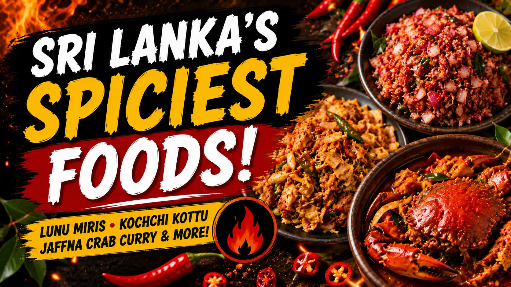 The Spiciest Foods in Sri Lanka: 10 Fiery Dishes for Brave Food Lovers
